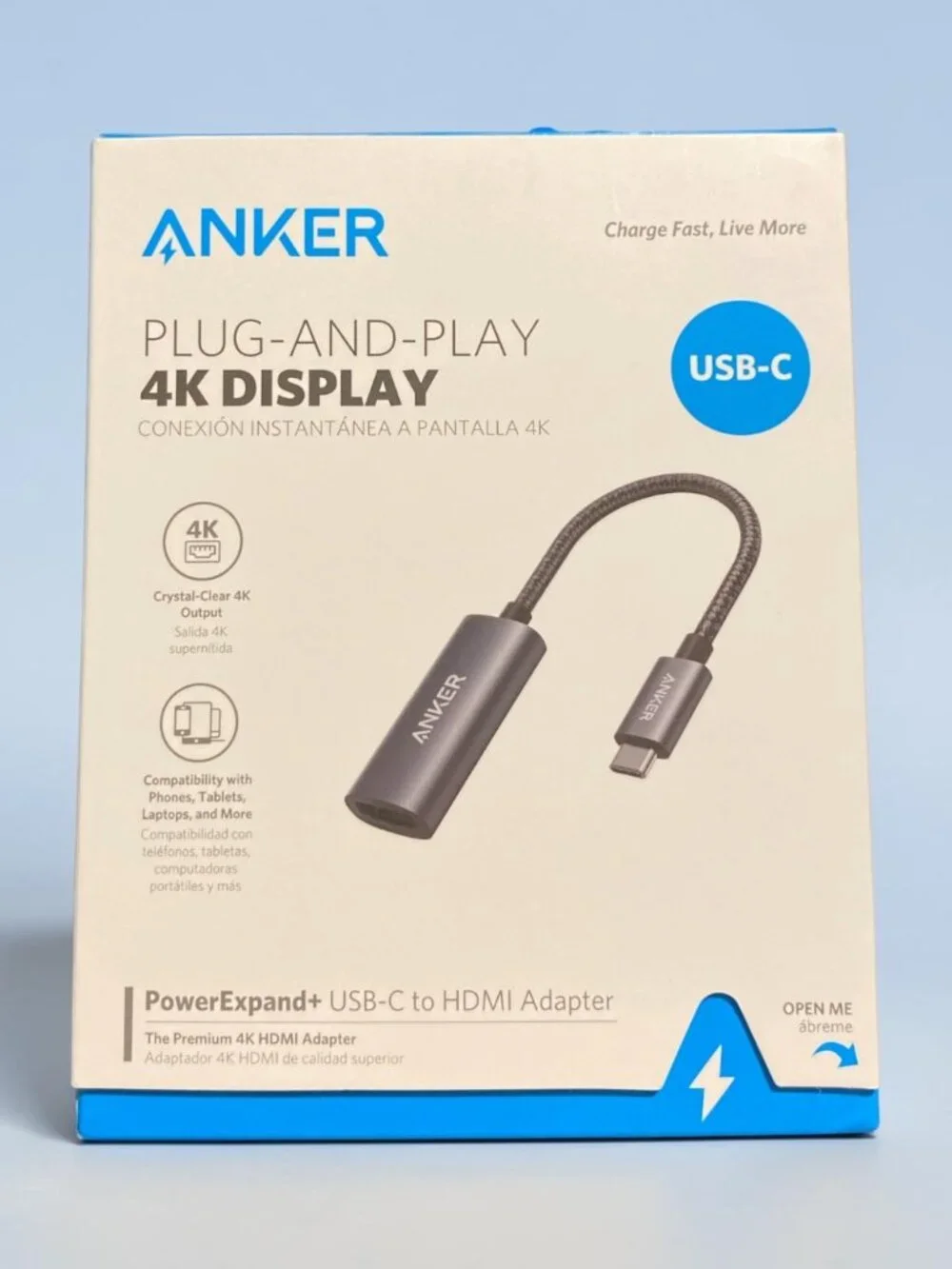 NEW Anker USB-C to HDMI Adapter Male-to-Female Converter for MacBook